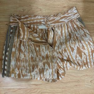 Ulla Johnson Orange Cotton Shorts